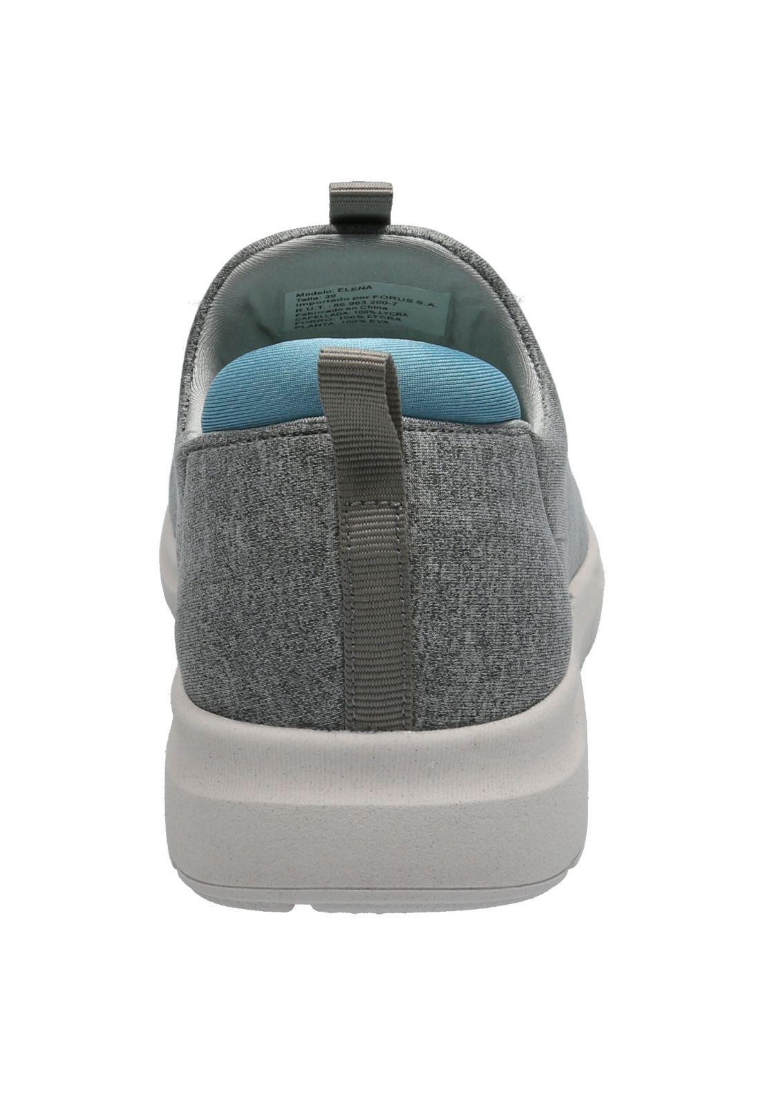 Zapatilla Mujer Elena Gris-5