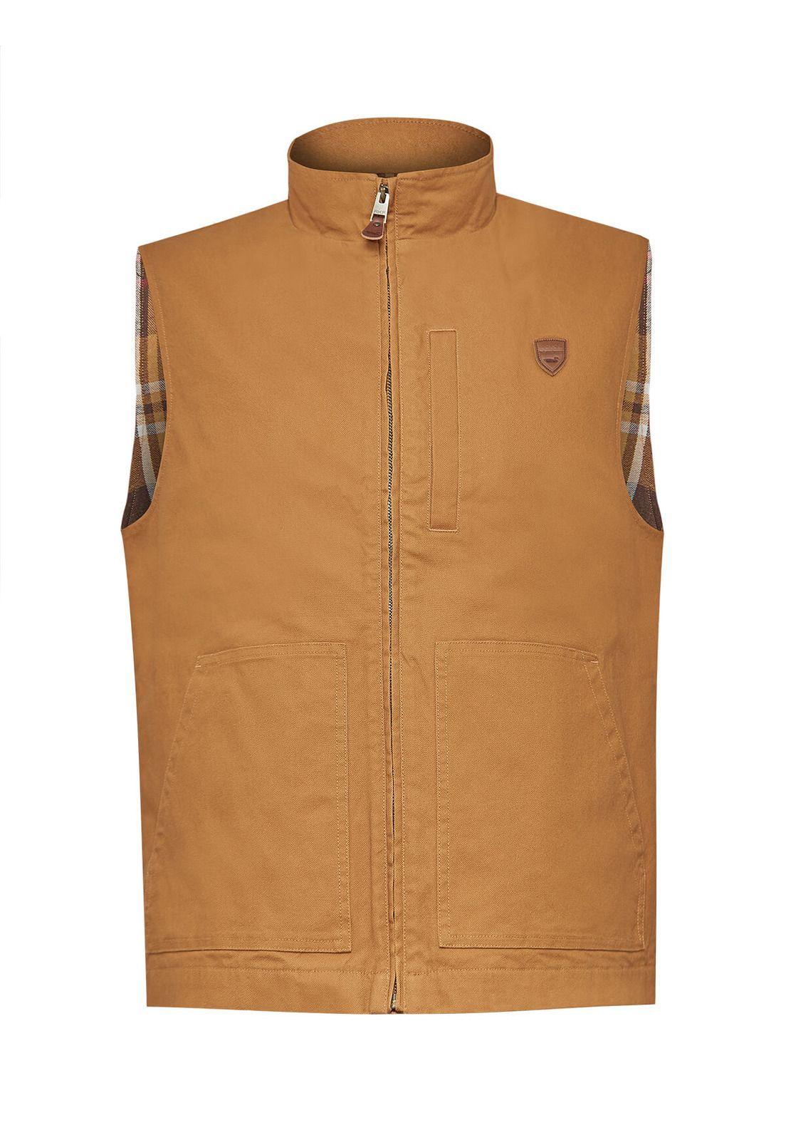 Chaqueta Algodón Orgánico Hombre Hartt Café-0
