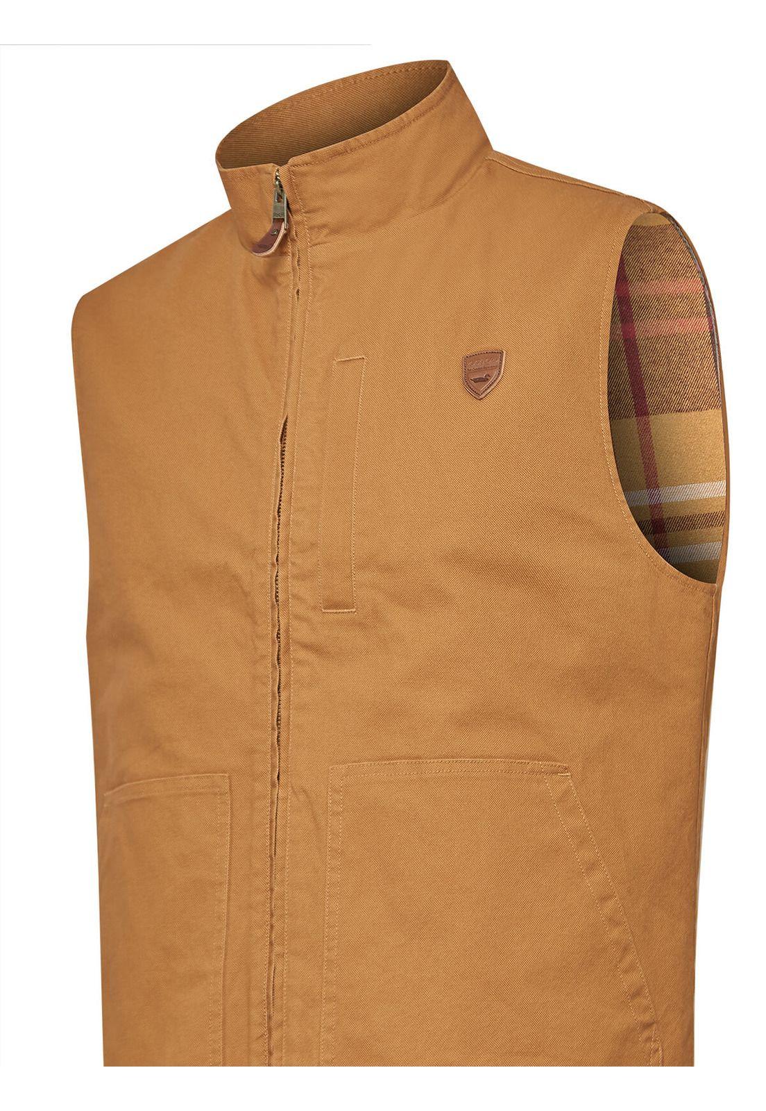 Chaqueta Algodón Orgánico Hombre Hartt Café-3