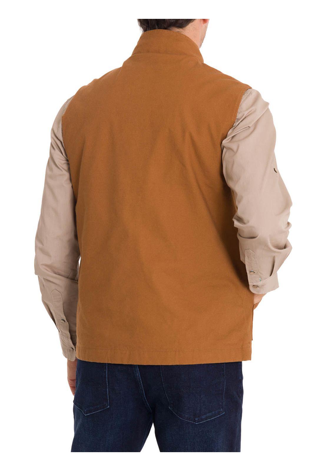 Chaqueta Algodón Orgánico Hombre Hartt Café-5