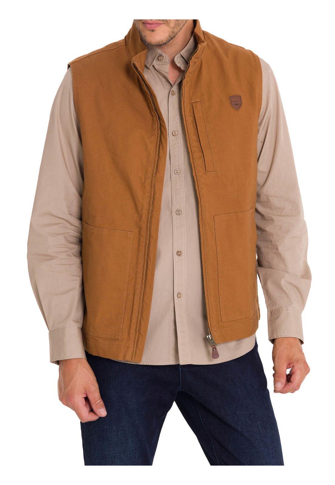 Chaqueta Algodón Orgánico Hombre Hartt Café-6