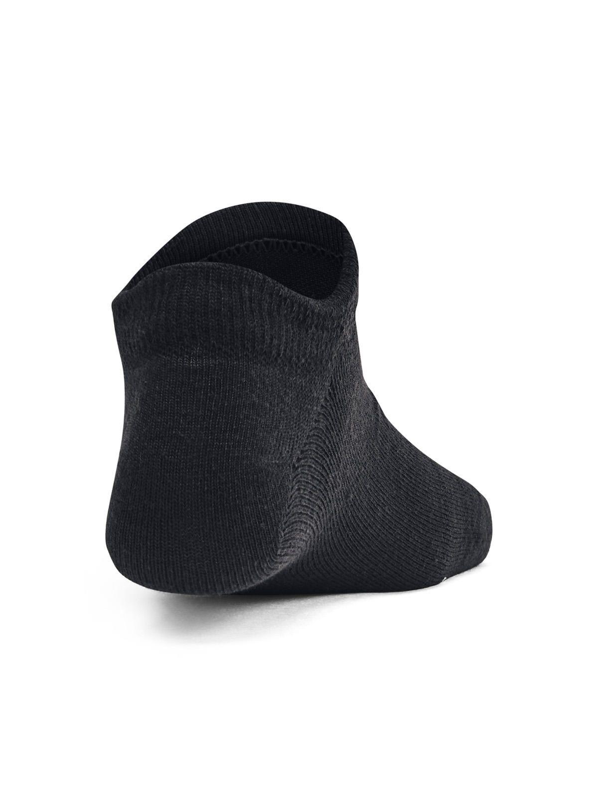 Calcetín UA Essential 6-Pack No-Show Negros Unisex-1