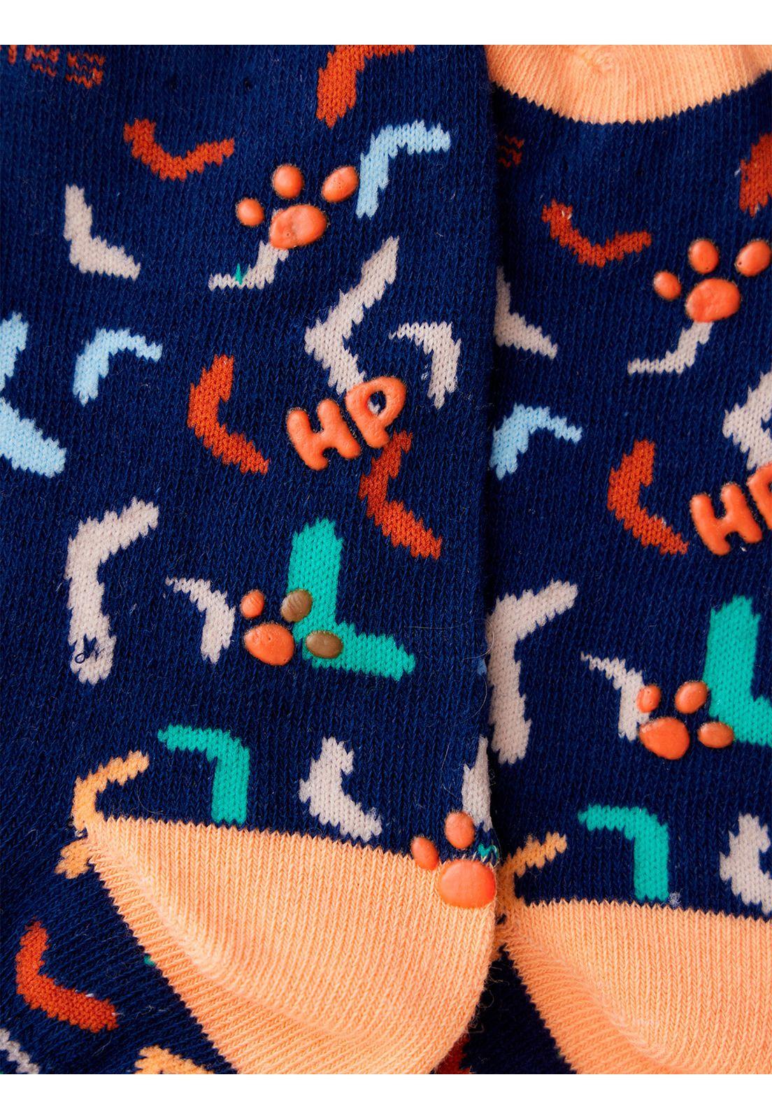 Calcetin Azul Oscuro PeBoomerang Niño-1