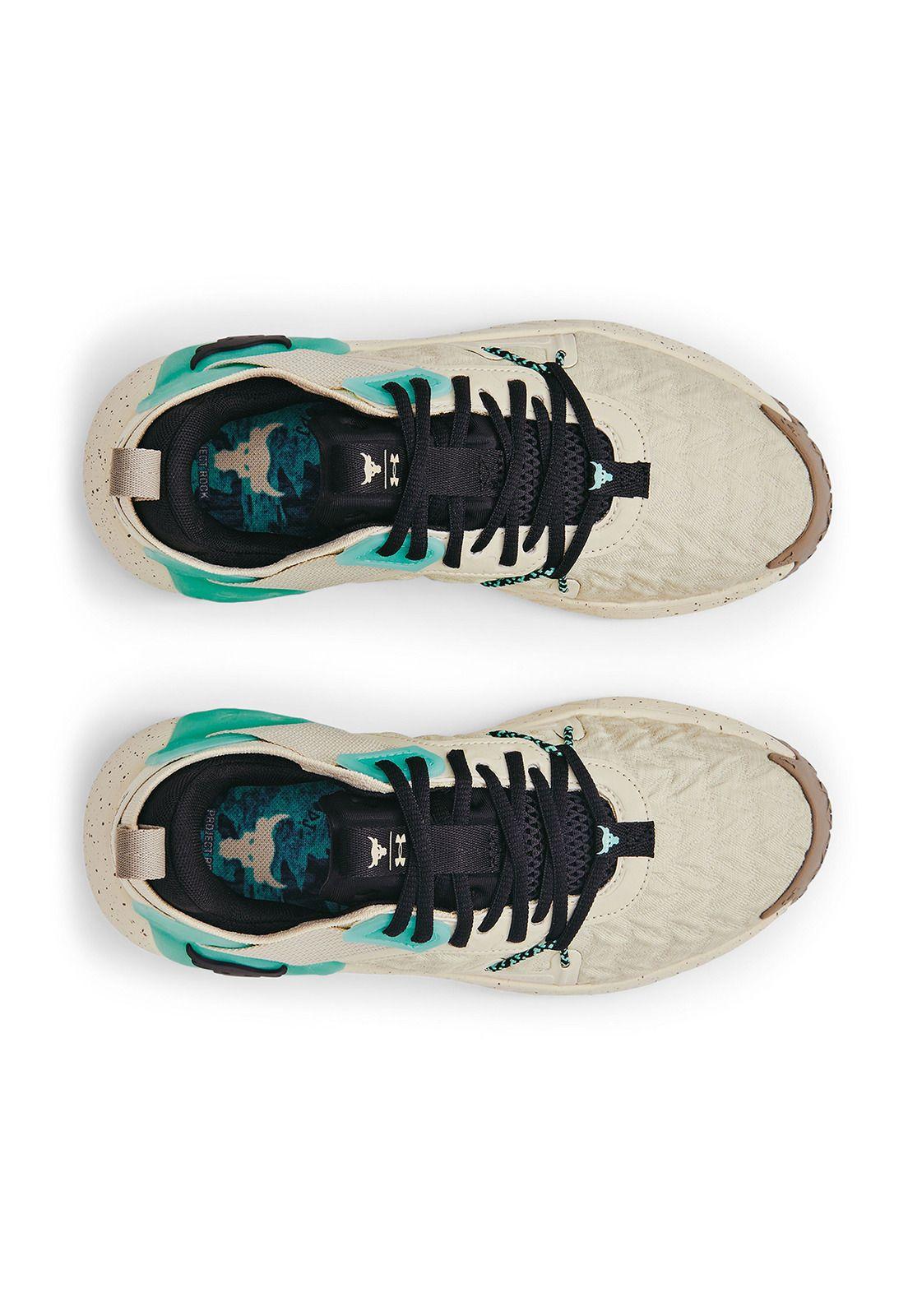 Zapatilla Ua W Project Rock 6 Café Mujer-4