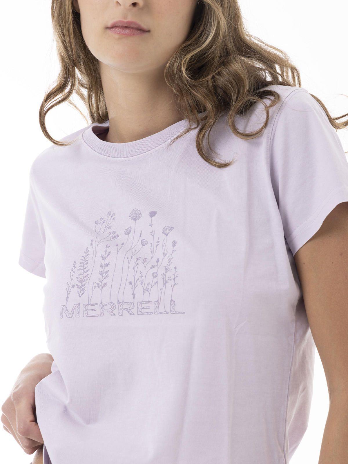 Polera Manga Corta Mujer Graphic Morado-1