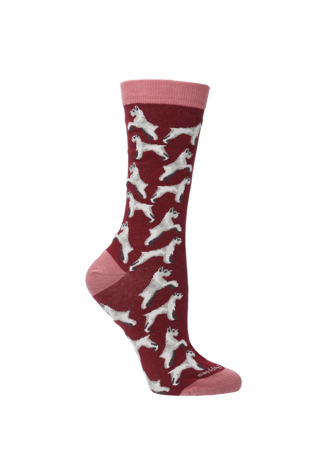 Calcetín Pack Gift Dog Blanco Mujer-6