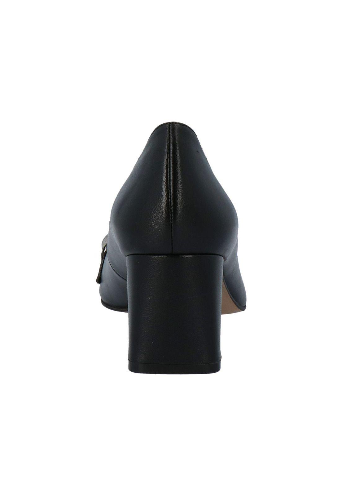 Zapato Cuero Nina Negro Mujer Pasqualini-4