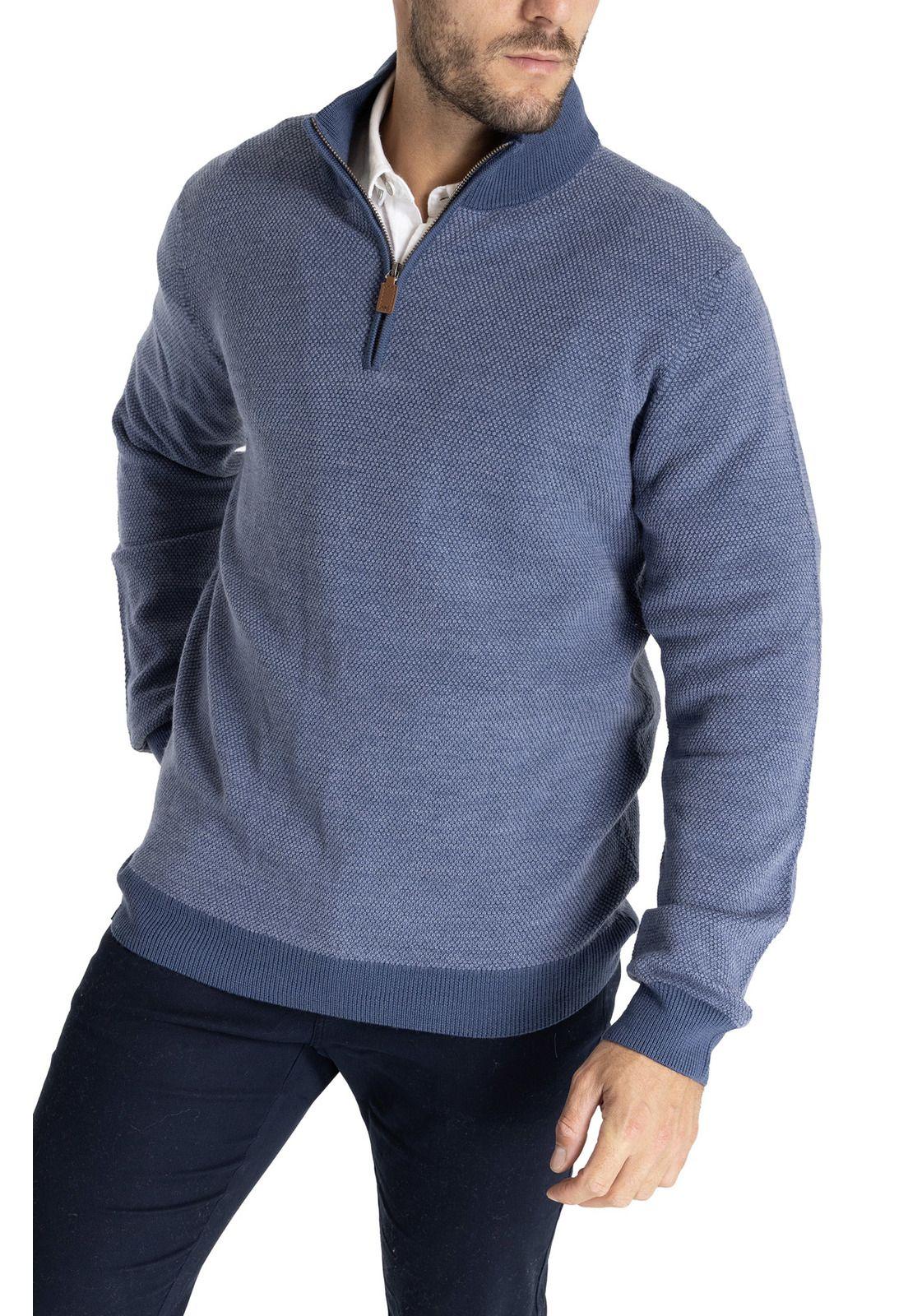 Sweater Hombre Massa Azul-3