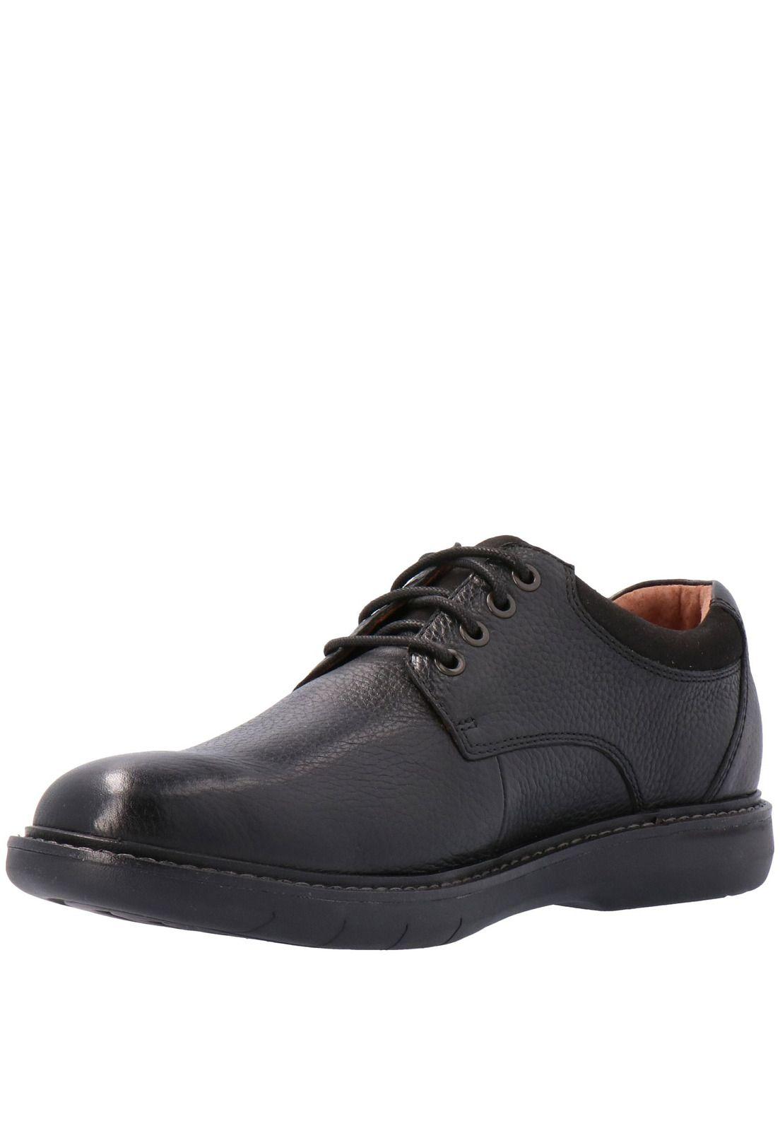 Zapato Cuero Hombre Ohio Negro-3