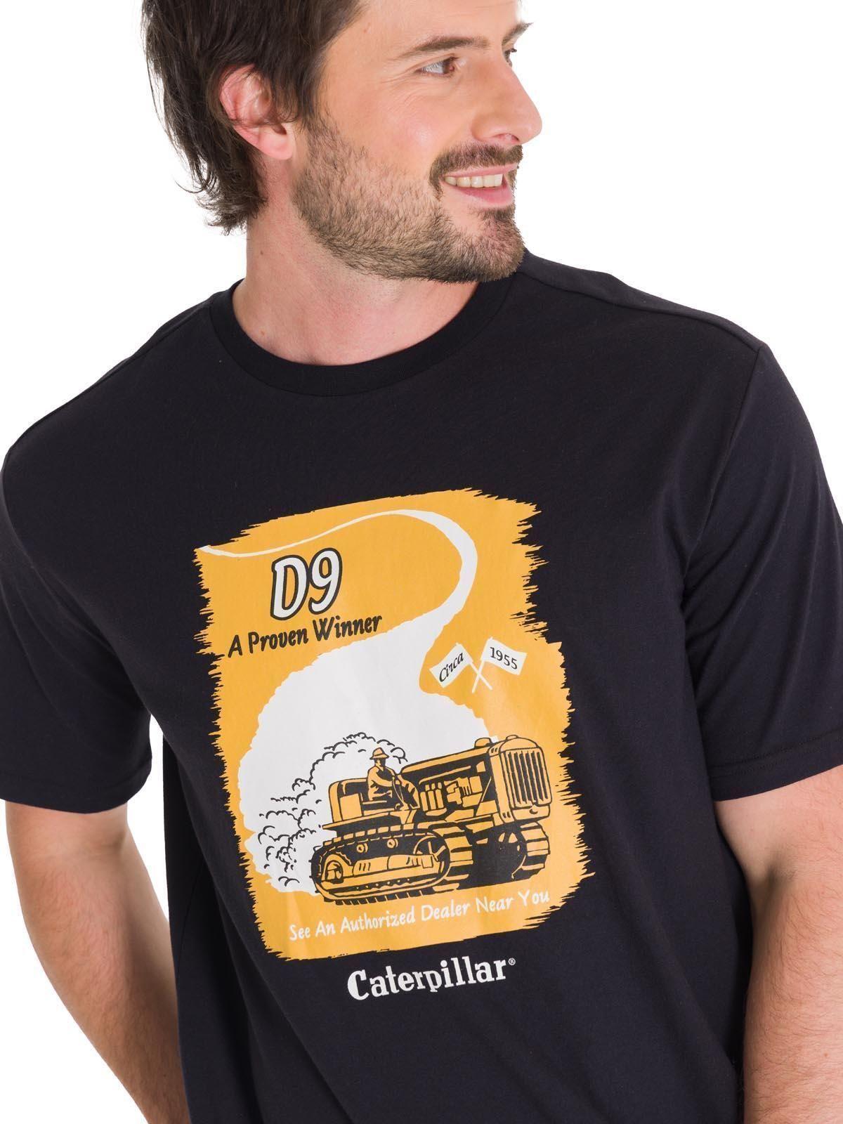 Polera Casual D Series Graphic 4 Hombre Negra-4