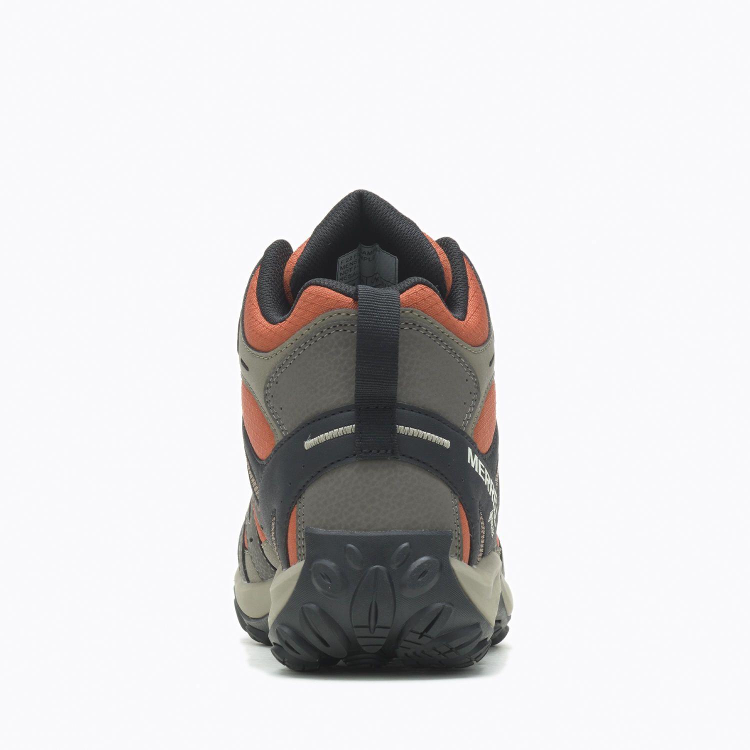 Botín Hombre Accentor 3 Sport Mid Gore-tex Naranjo-4