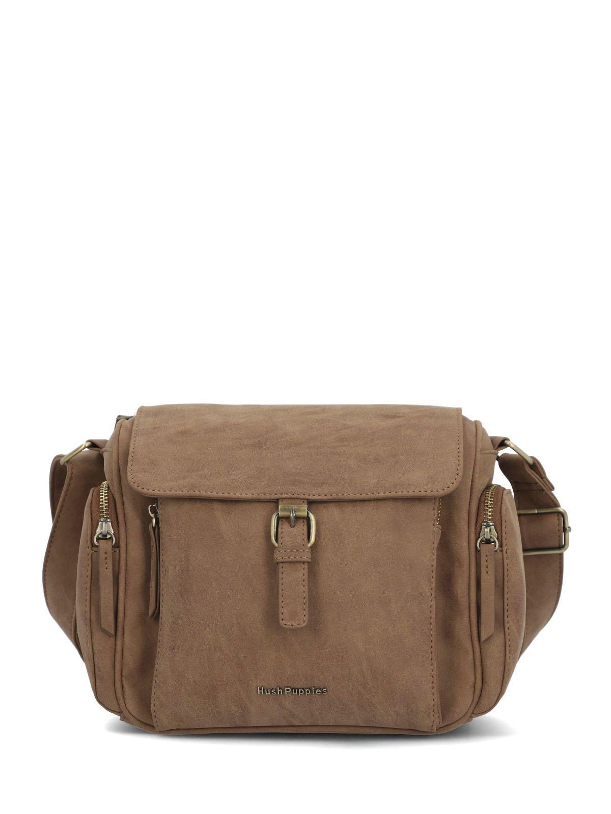 Cartera Mujer Darla Cross Caramelo-0