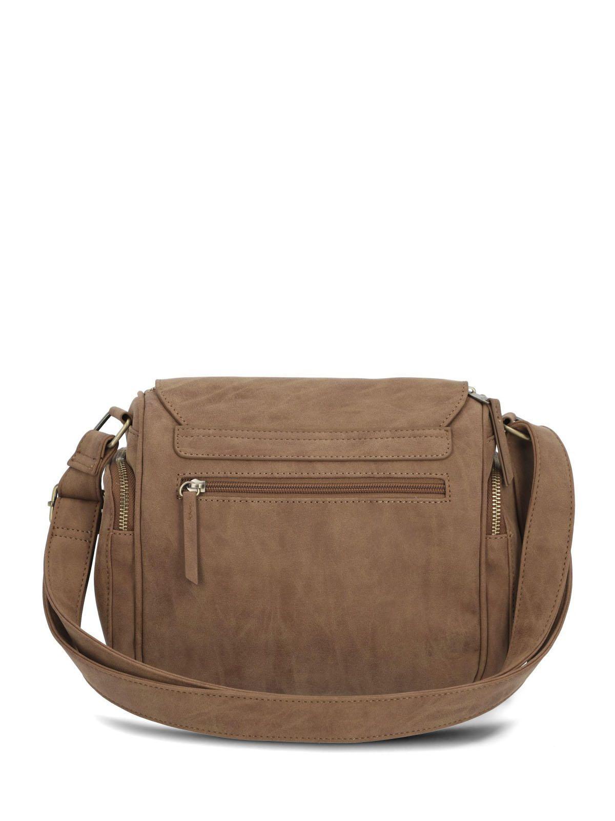 Cartera Mujer Darla Cross Caramelo-2