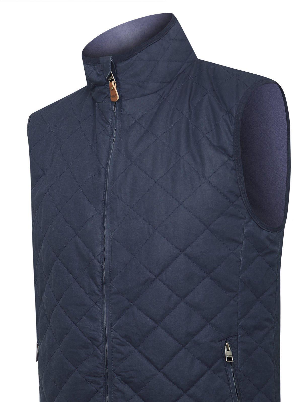 Chaqueta Algodón Orgánico Hombre Pietra Azul-3