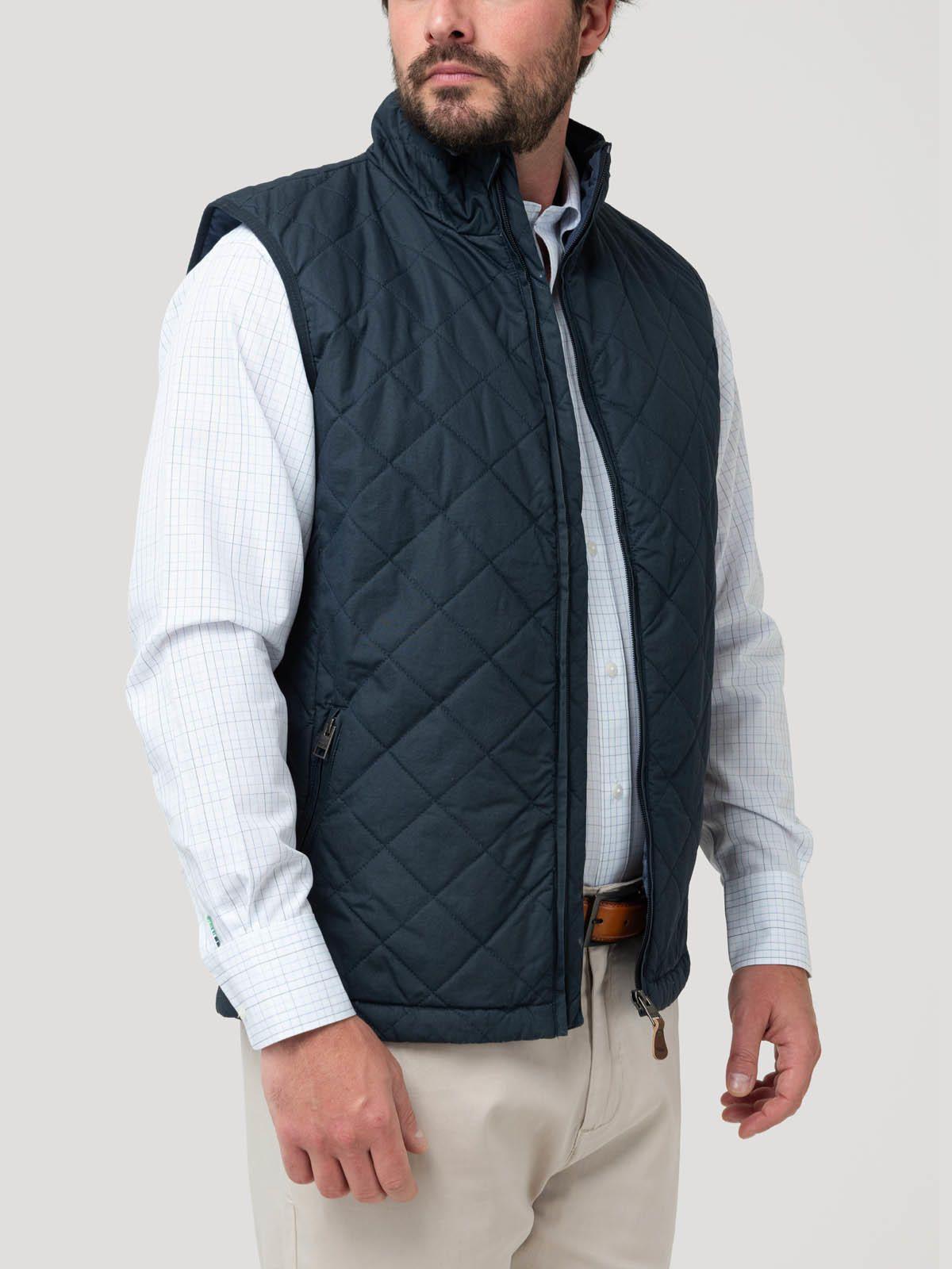 Chaqueta Algodón Orgánico Hombre Pietra Azul-4