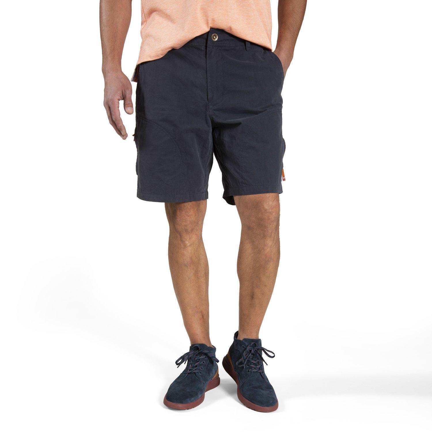 Bermuda Hombre Cargo Azul-0