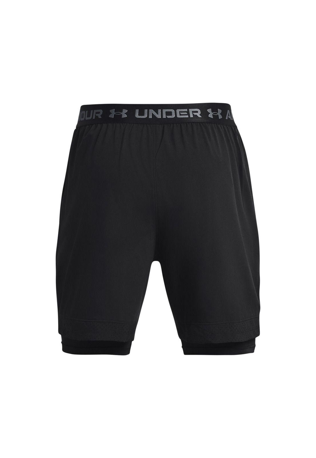 Short Training Vanish Woven 2-En-1 Negro Hombre-1