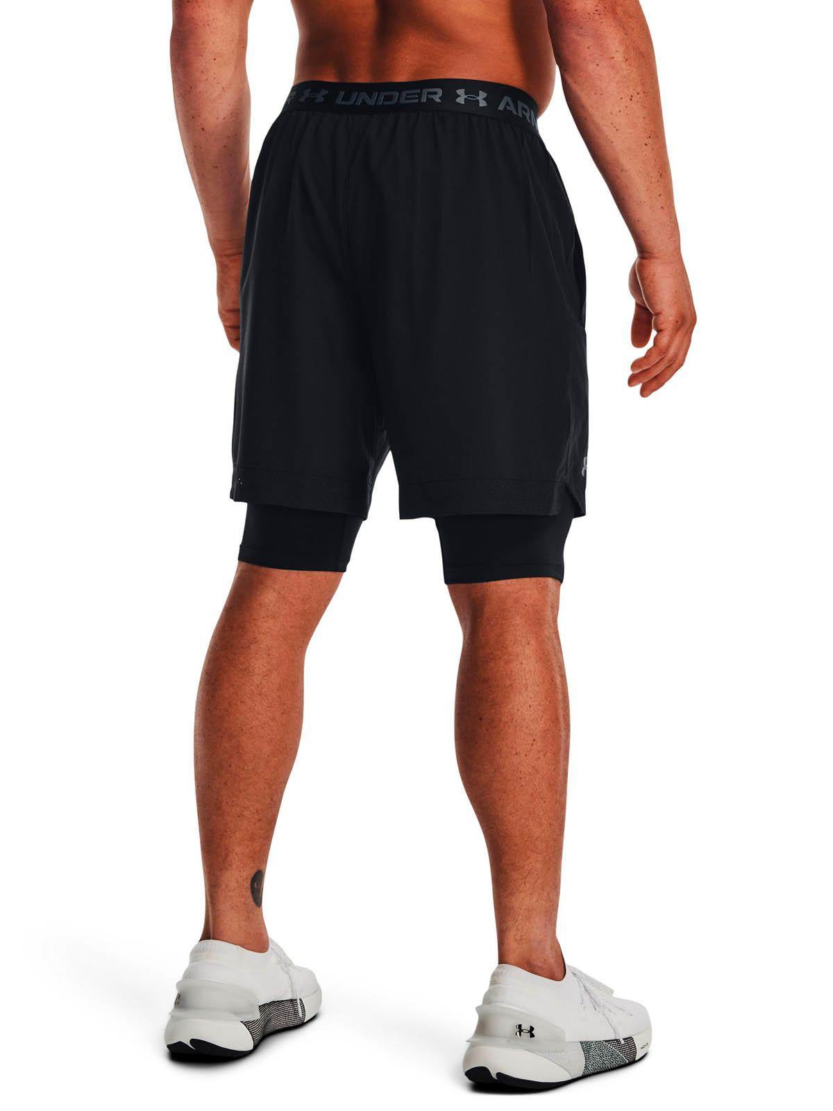 Short Training Vanish Woven 2-En-1 Negro Hombre-4