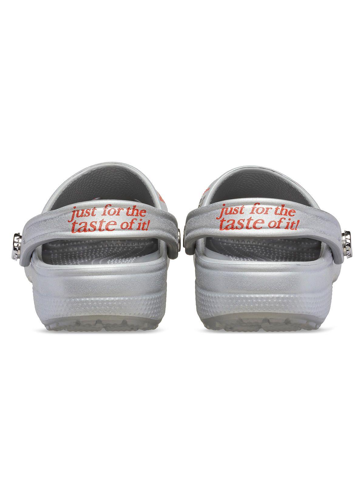 Zueco Unisex Diet Coke  Clog Gris-5