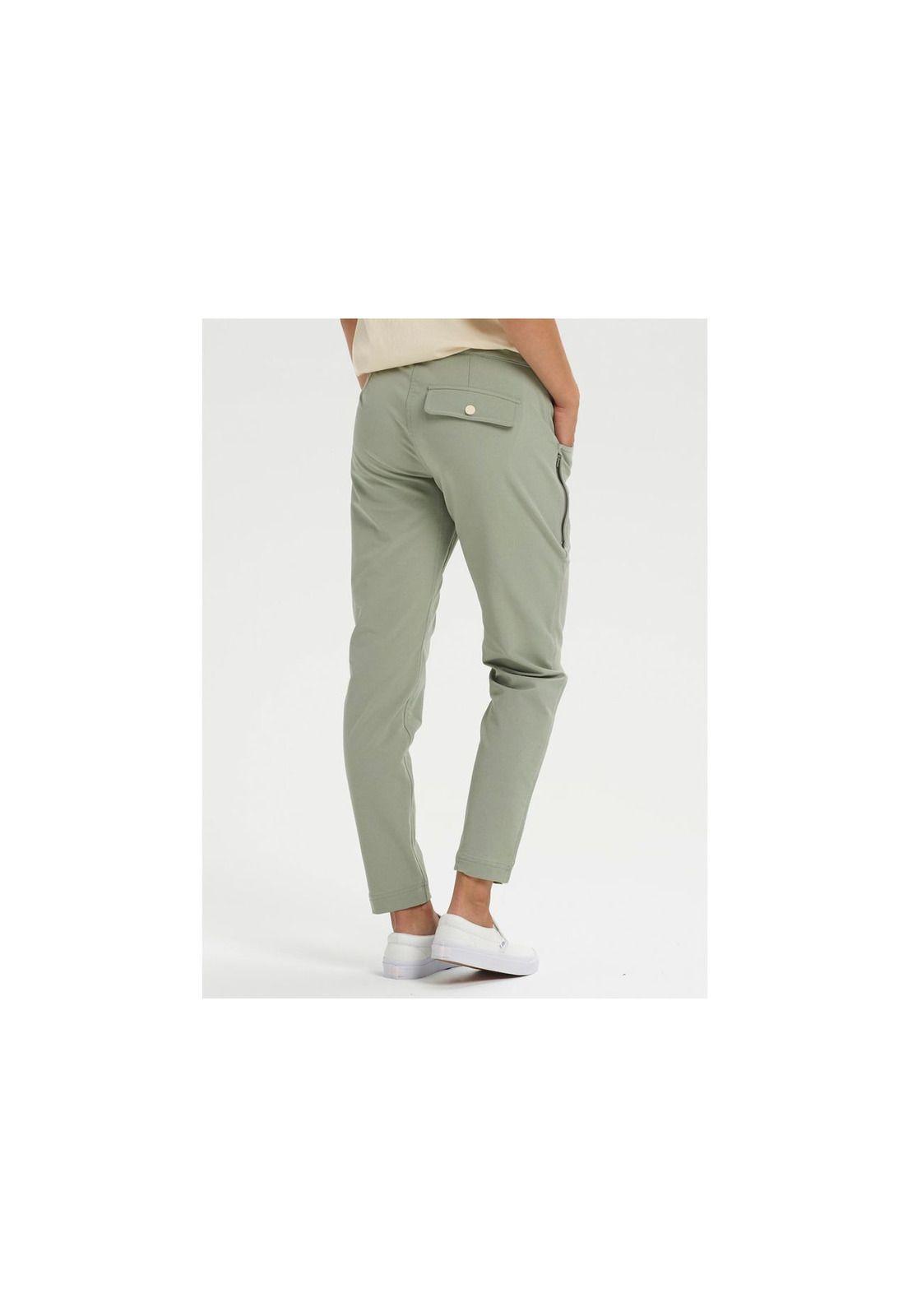 Pantalon  Mujer Wb Chaseview Pant Shadow Gris-2