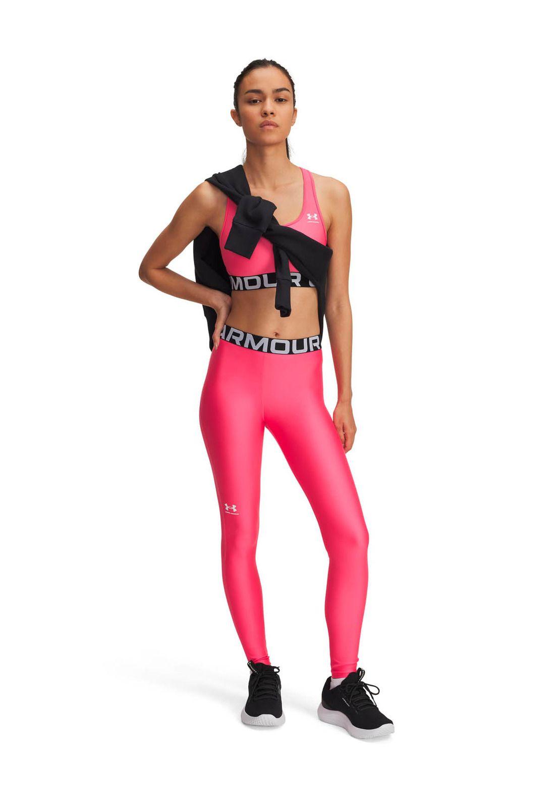 Calzas Training para mujer HeatGear rosado -3