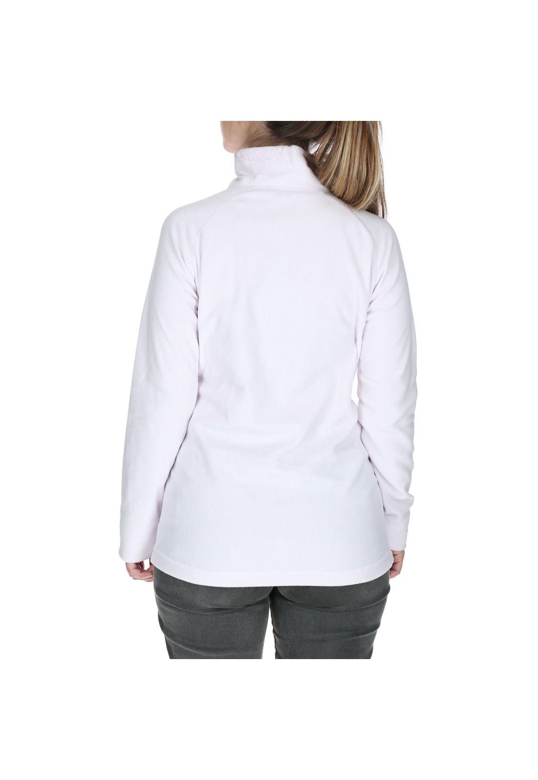 Polar Thermochill 1/4Zip Blanco Mujer-3