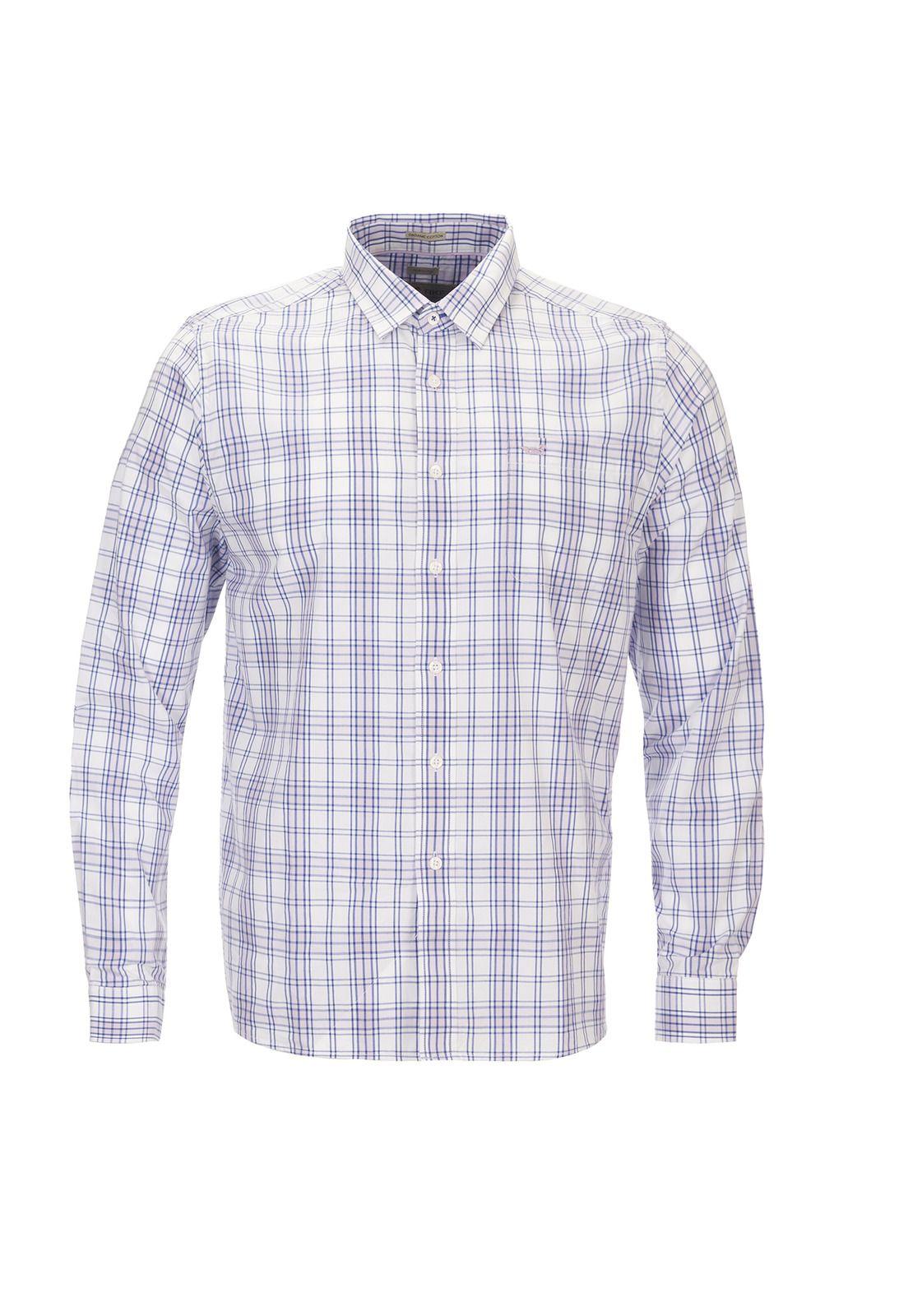 Camisa Algodón Orgánico Hombre Lighter Morado-0