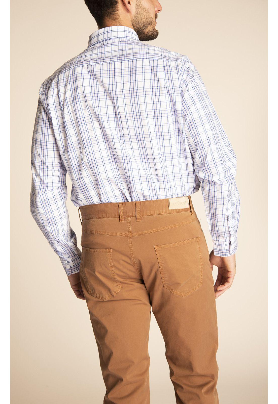 Camisa Algodón Orgánico Hombre Lighter Morado-6