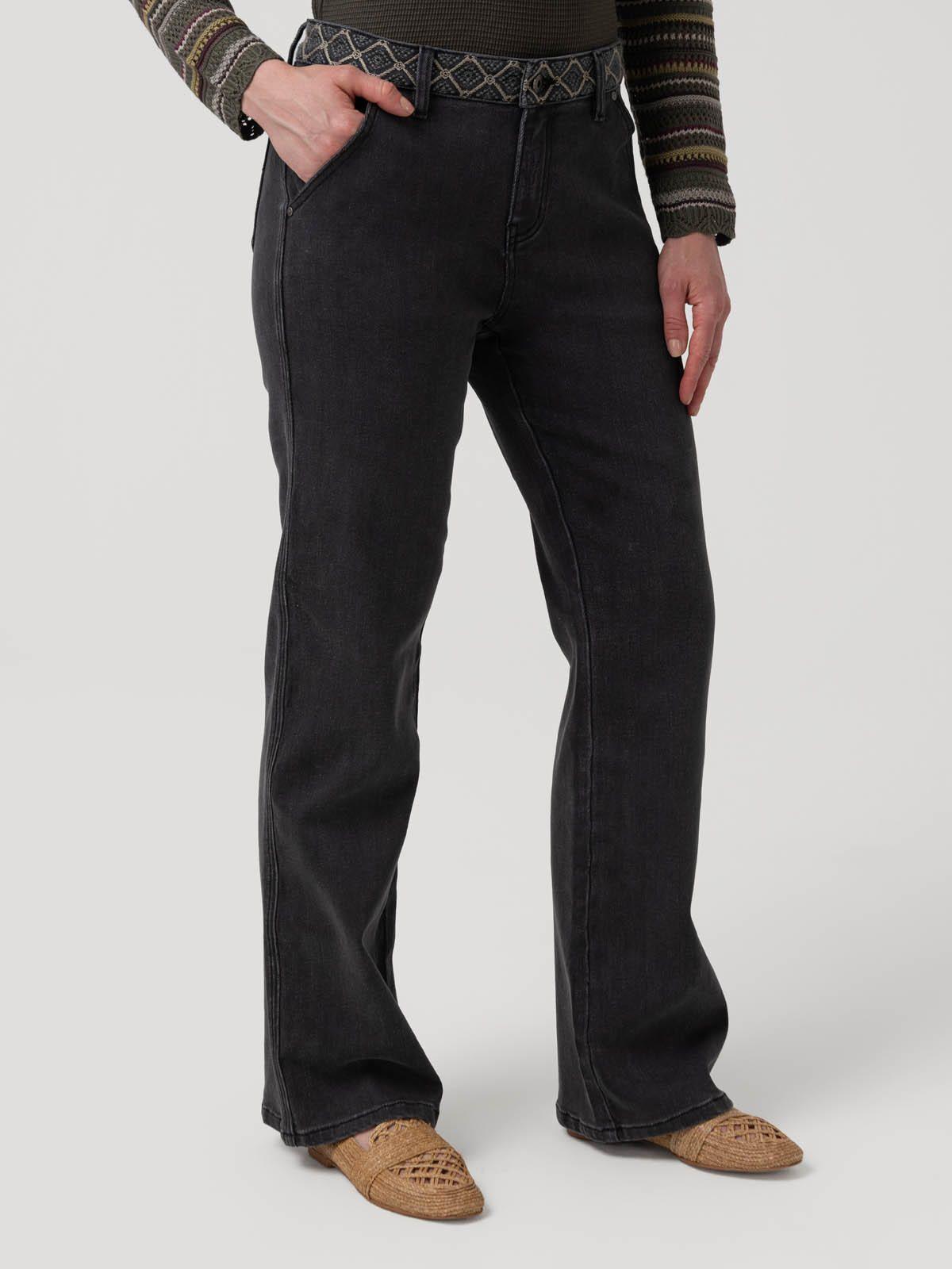 Jeans Algodón Mujer Eclipse Gris-4