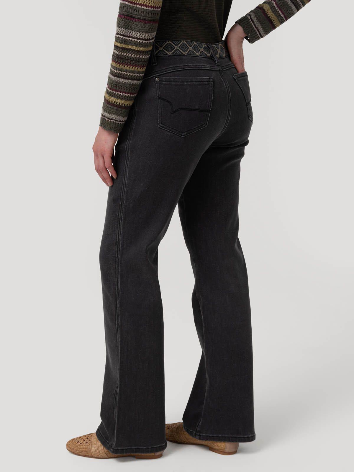 Jeans Algodón Mujer Eclipse Gris-5