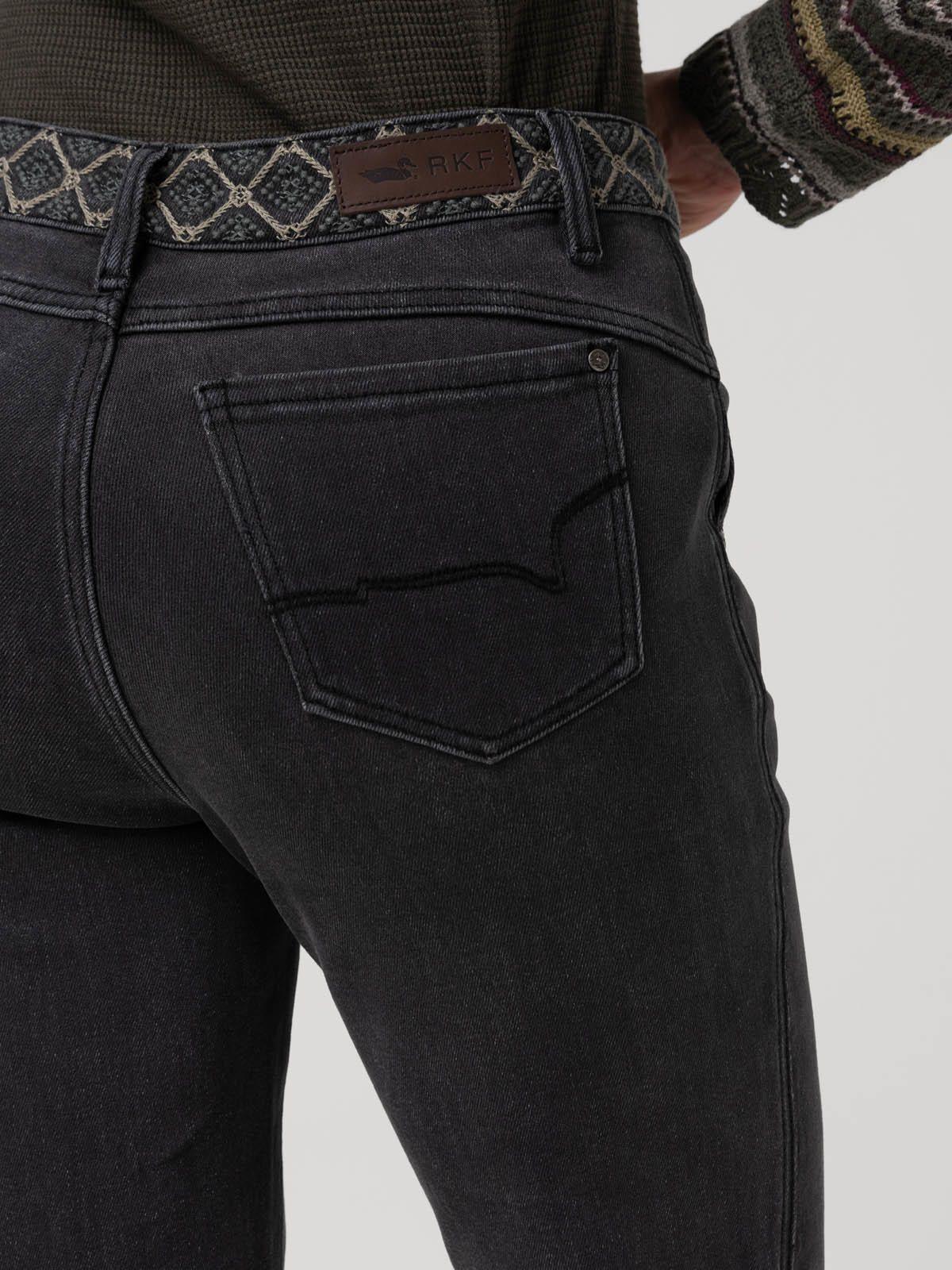 Jeans Algodón Mujer Eclipse Gris-6