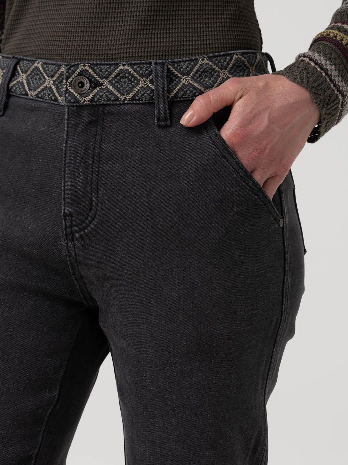 Jeans Algodón Mujer Eclipse Gris-7