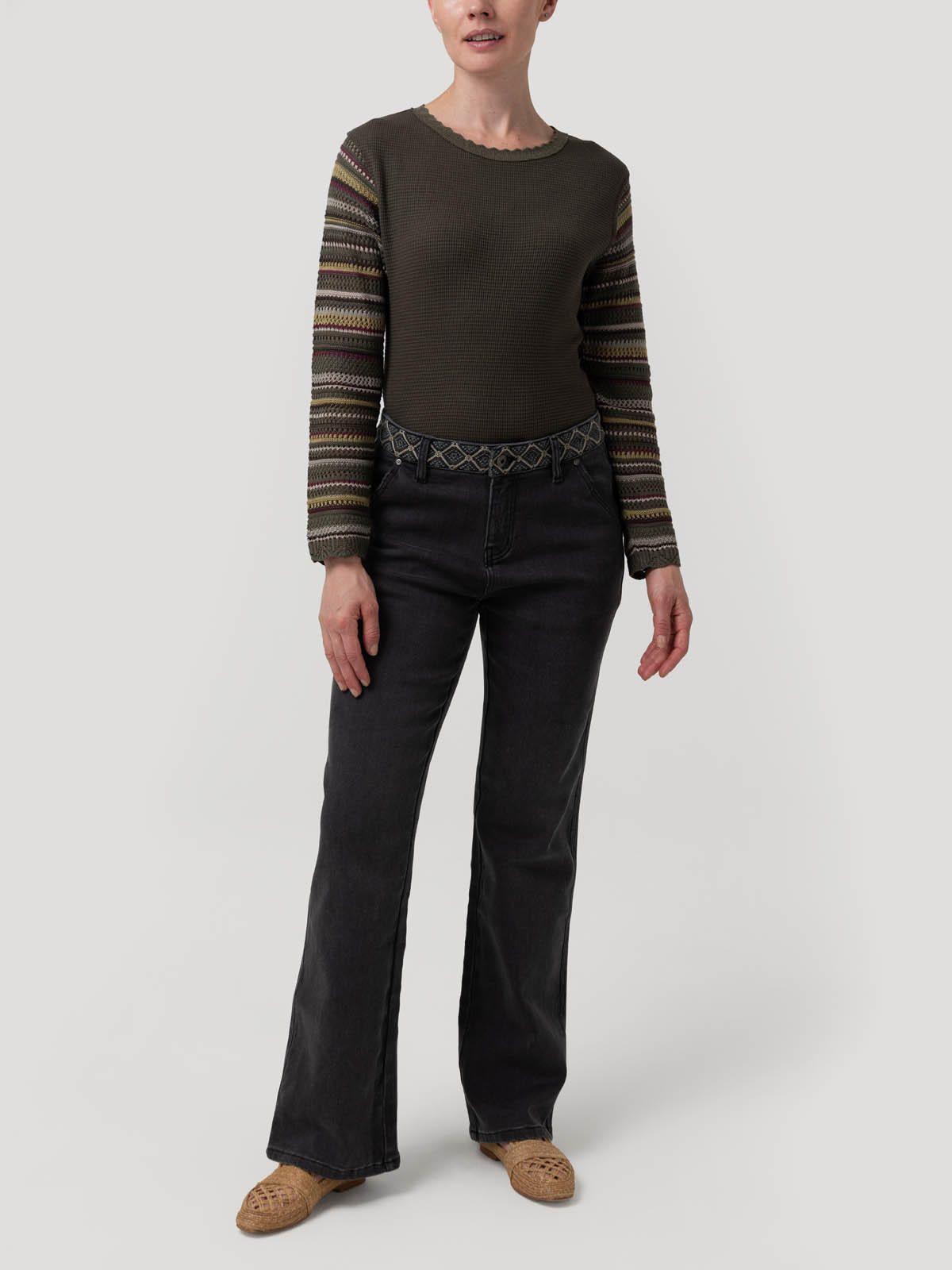 Jeans Algodón Mujer Eclipse Gris-8