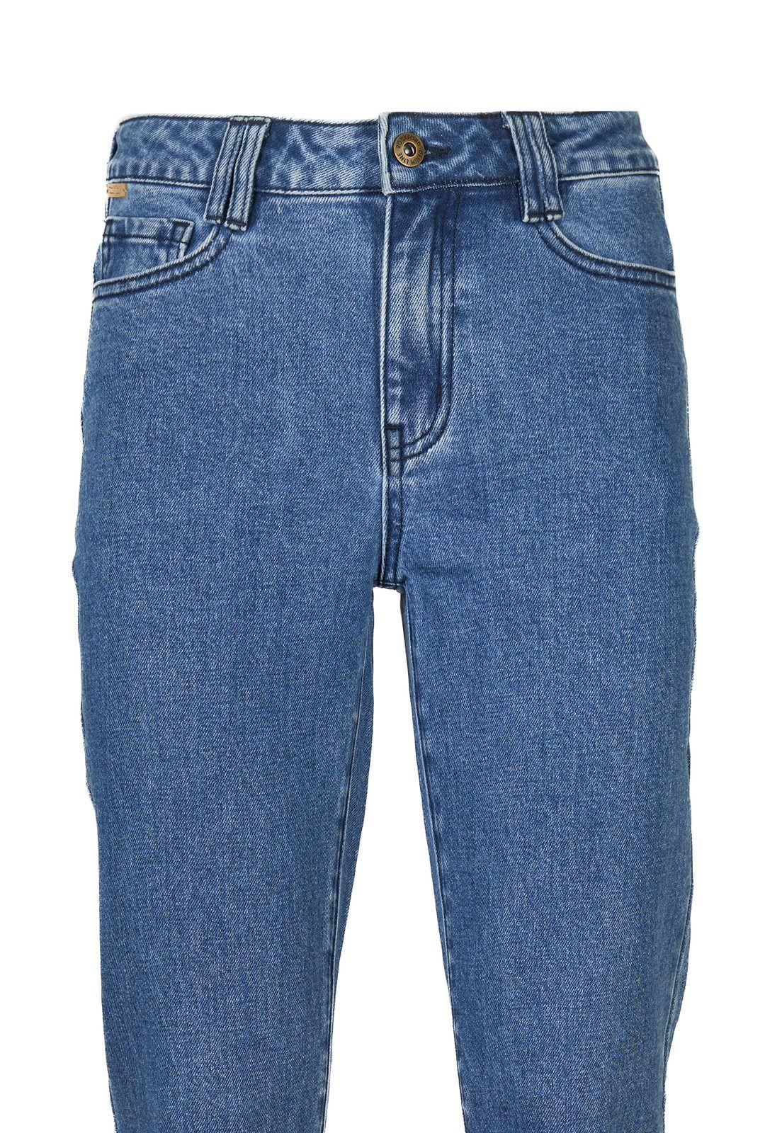 Jeans Algodón Orgánico Mujer Nia Azul-3