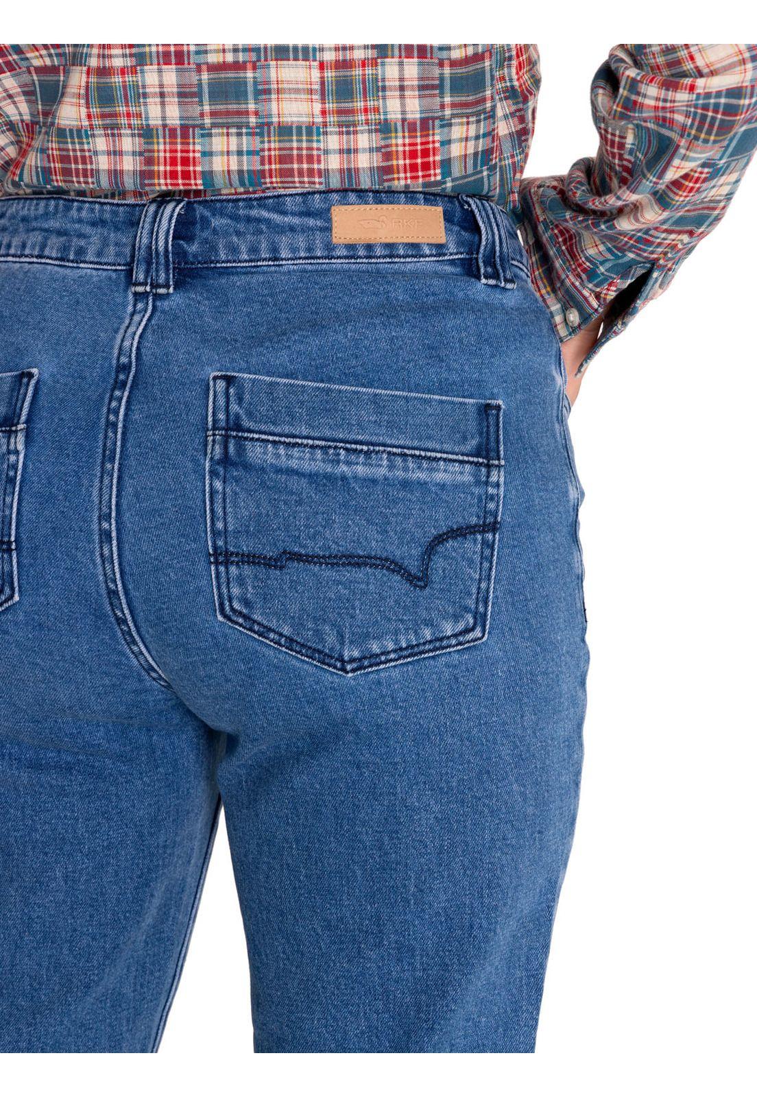 Jeans Algodón Orgánico Mujer Nia Azul-8