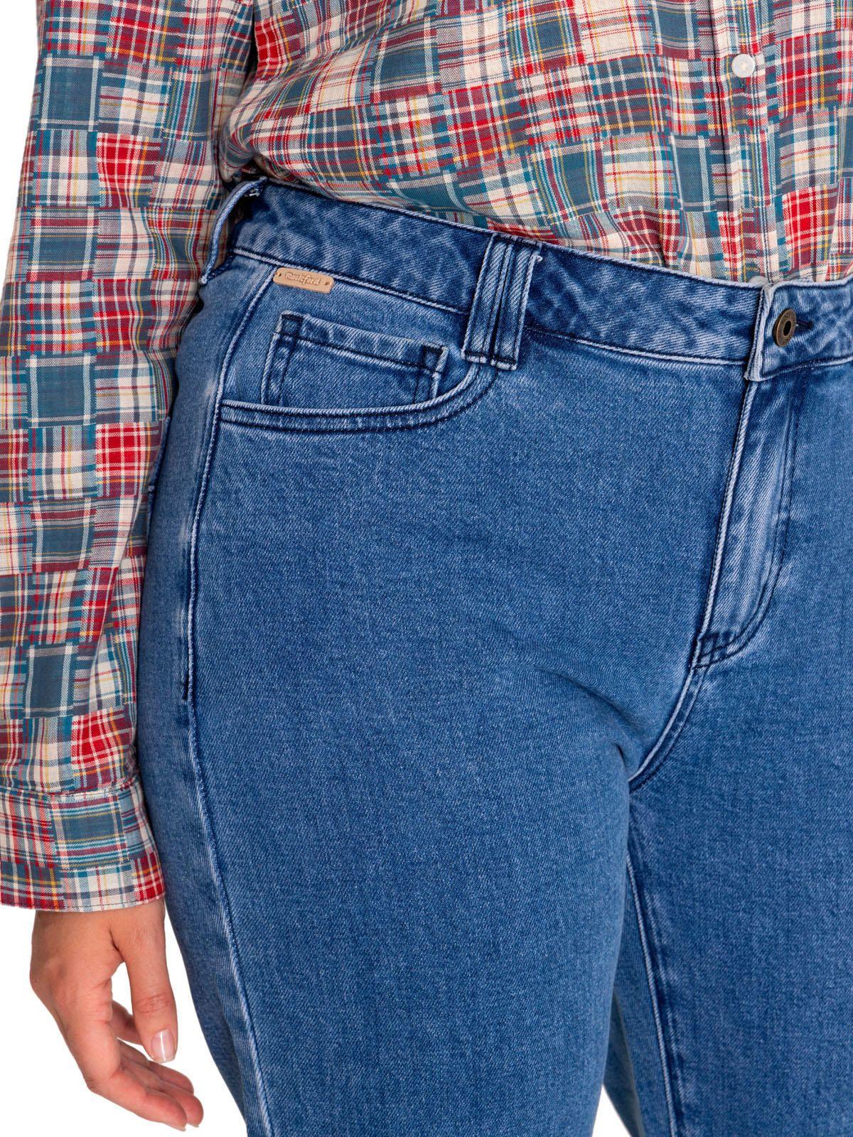 Jeans Algodón Orgánico Mujer Nia Azul-7