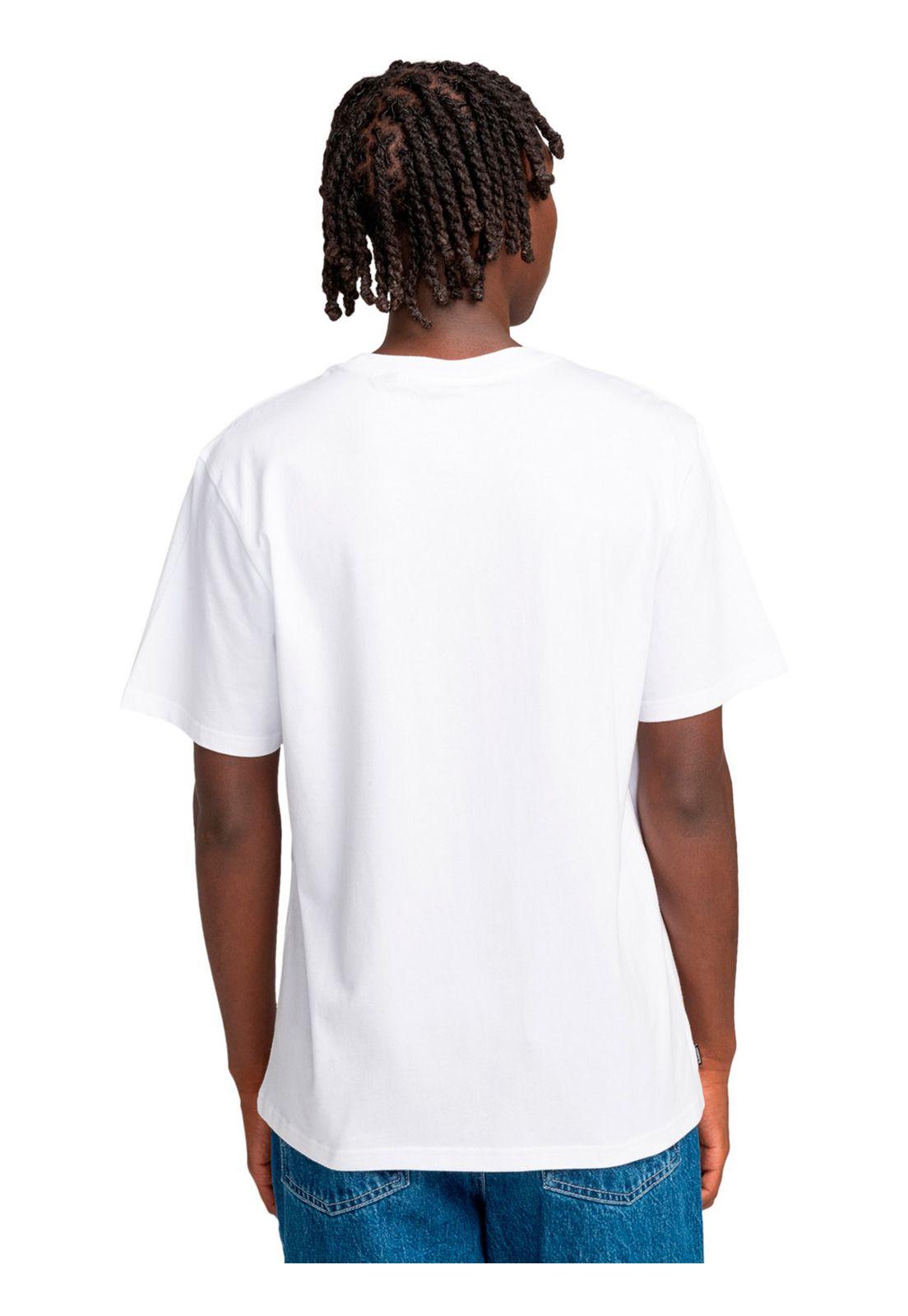 Polera Manga Corta Hombre Tourbus Blanca-5