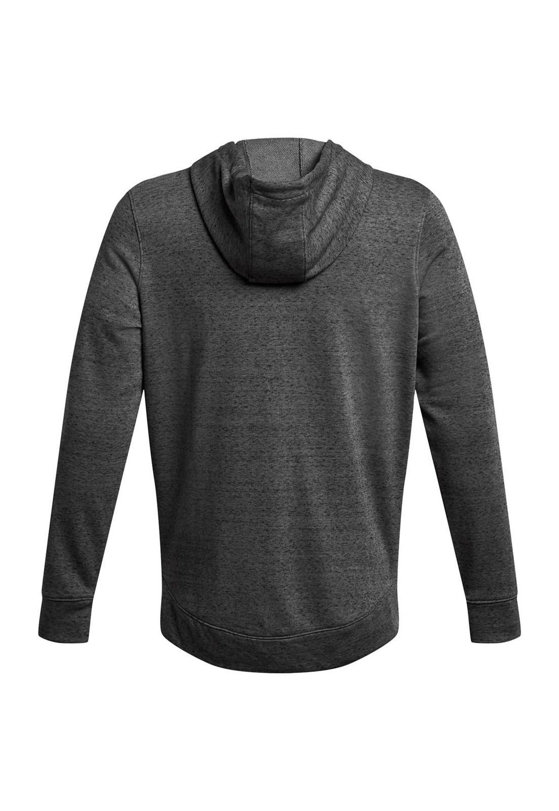 Poleron Lifestyle  hombre Rival Terry Full-Zip gris -1