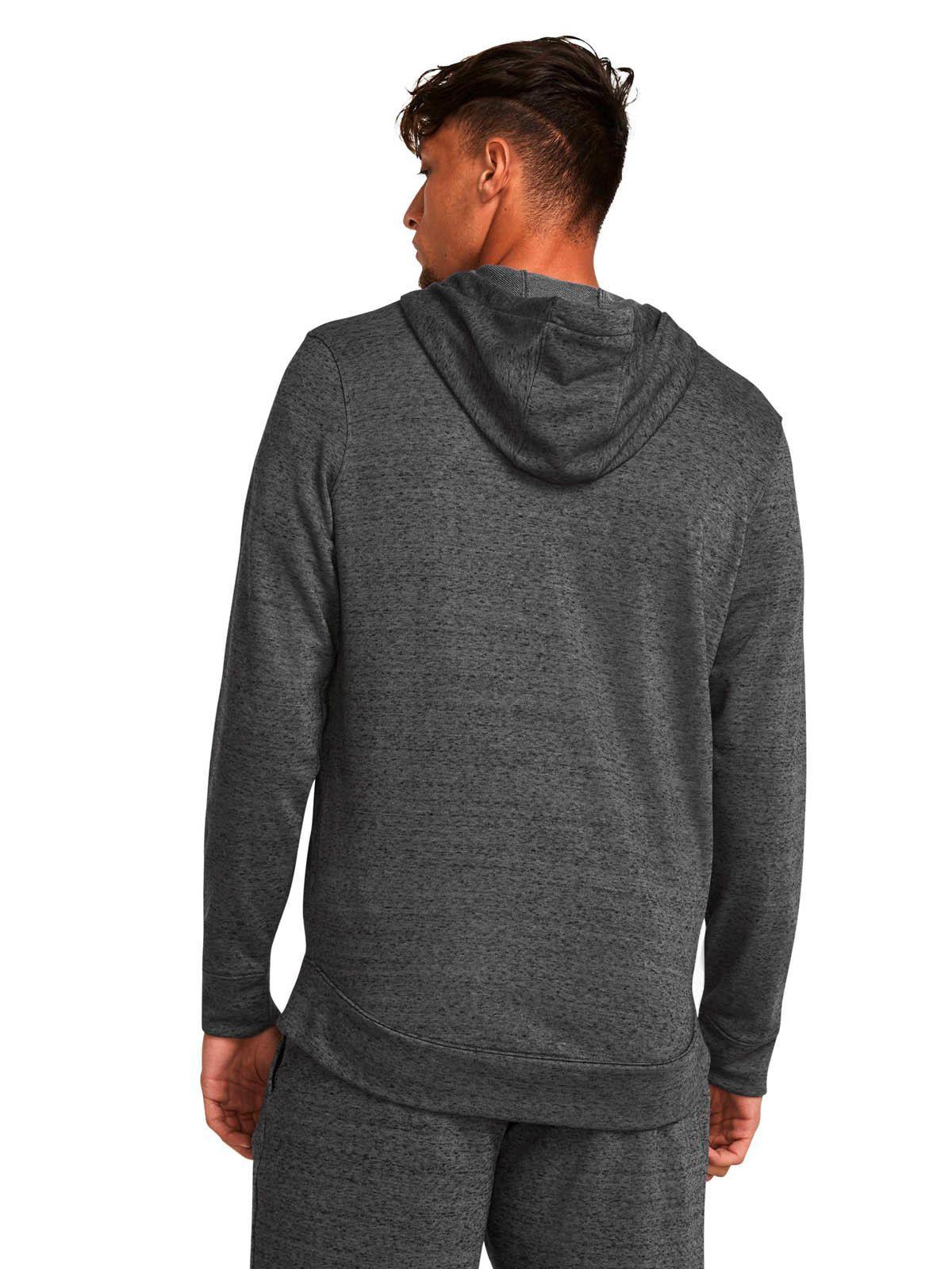 Poleron Lifestyle  hombre Rival Terry Full-Zip gris -4