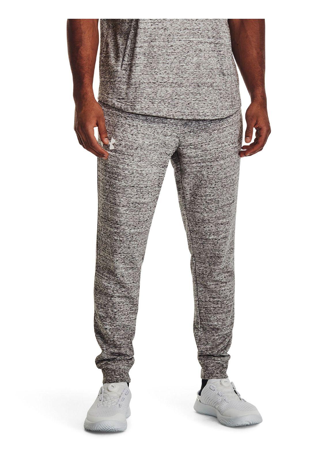 Joggers UA Rival Terry Blanco para hombre-3