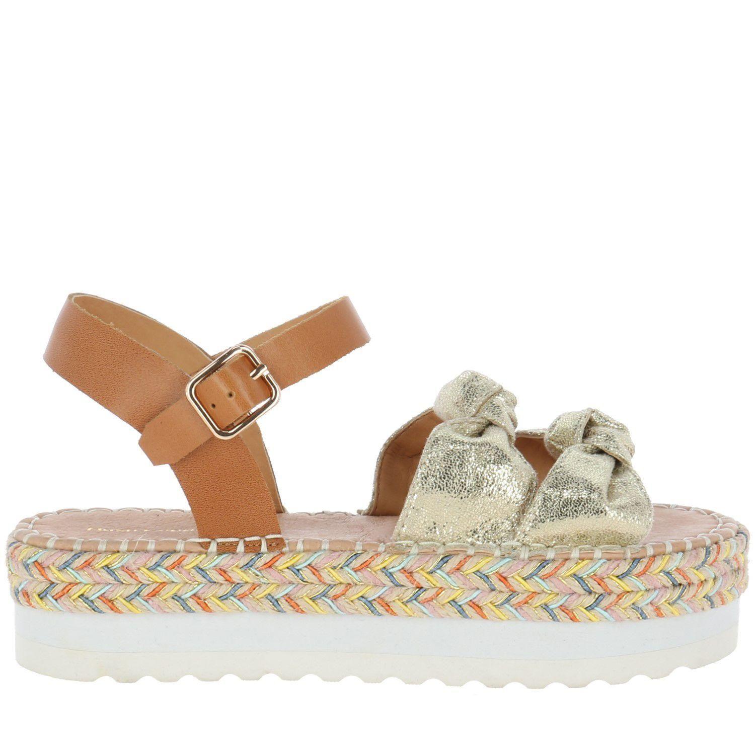 Sandalia  Provenza Dorado-0