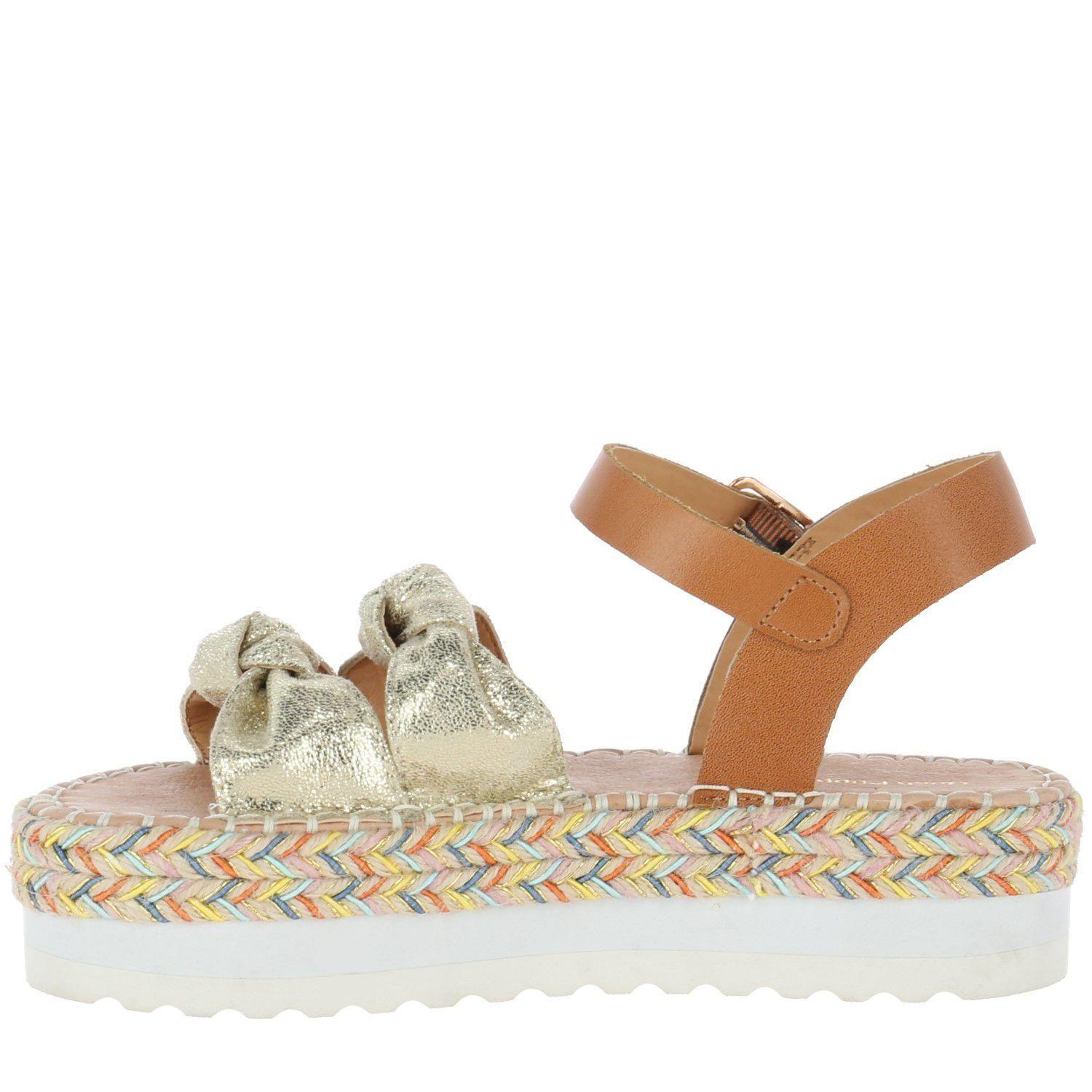 Sandalia  Provenza Dorado-3