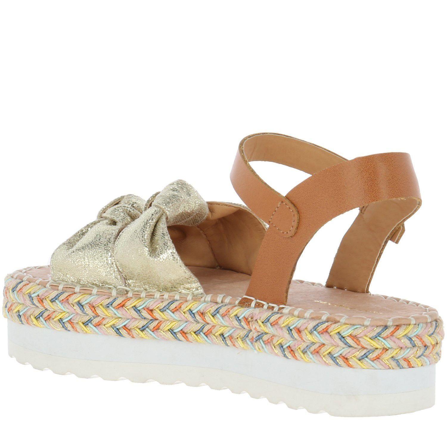 Sandalia  Provenza Dorado-4