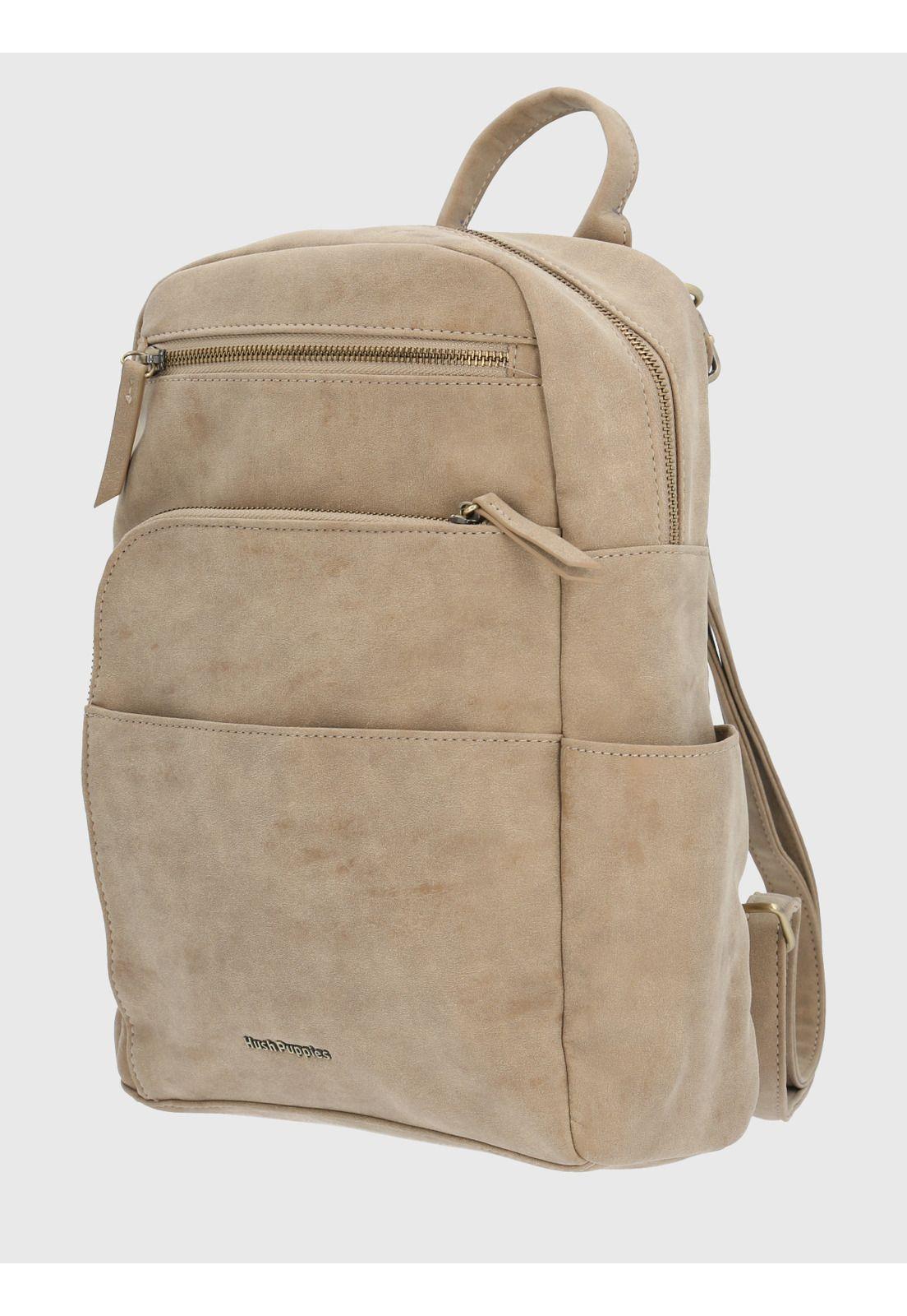 Cartera Ecocuero Beige Darby Back Mujer-1