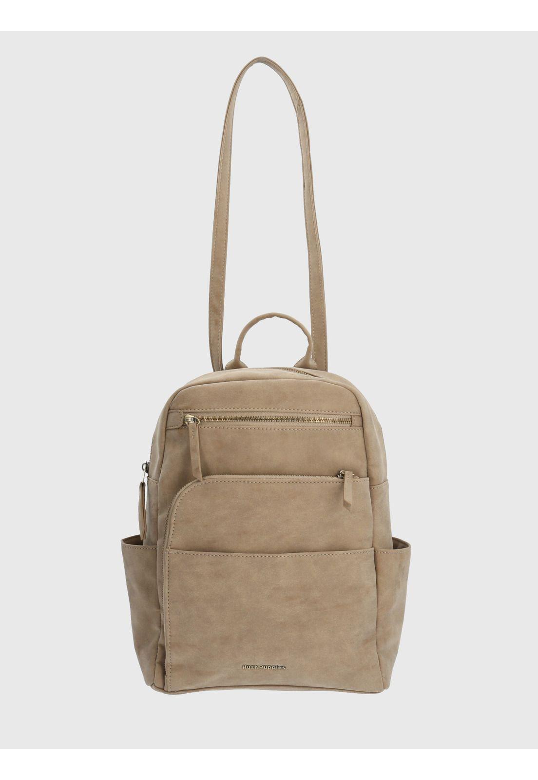 Cartera Ecocuero Beige Darby Back Mujer-4