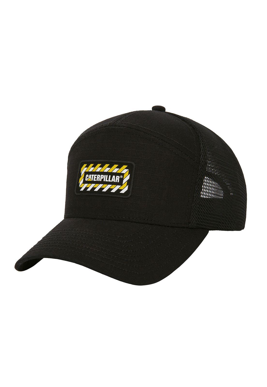 Jockey Hombre Ripstop 7-Panel Mesh Back Hat Negro-0