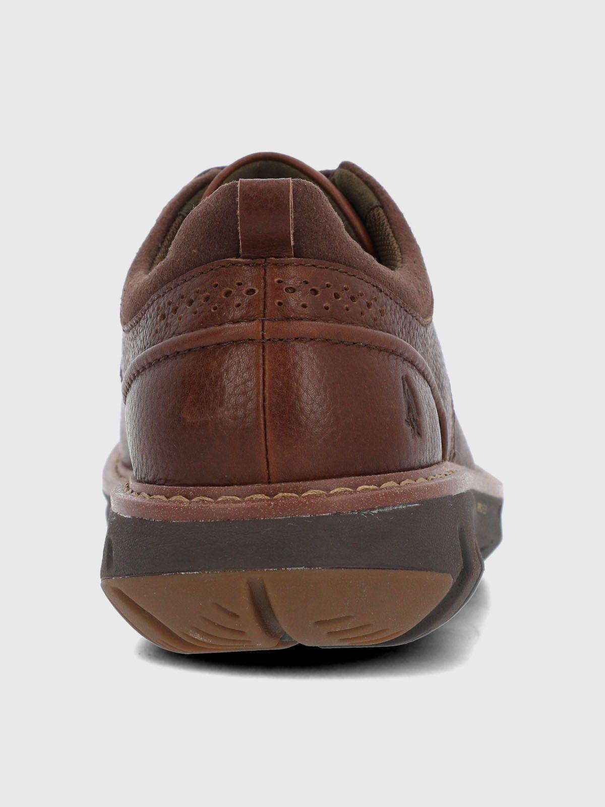 Zapato Cuero Hombre Smart Derby Café-6