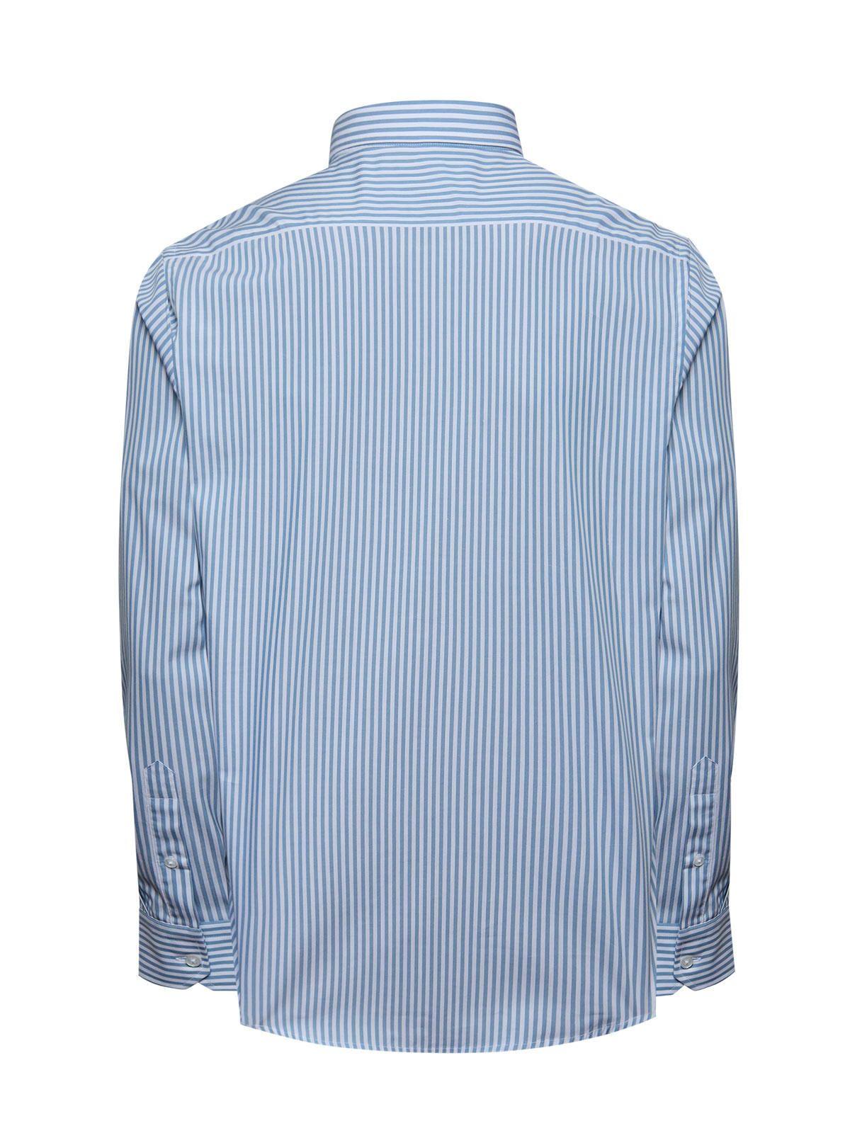 Camisa Algodón Hombre Windsor Azul-1