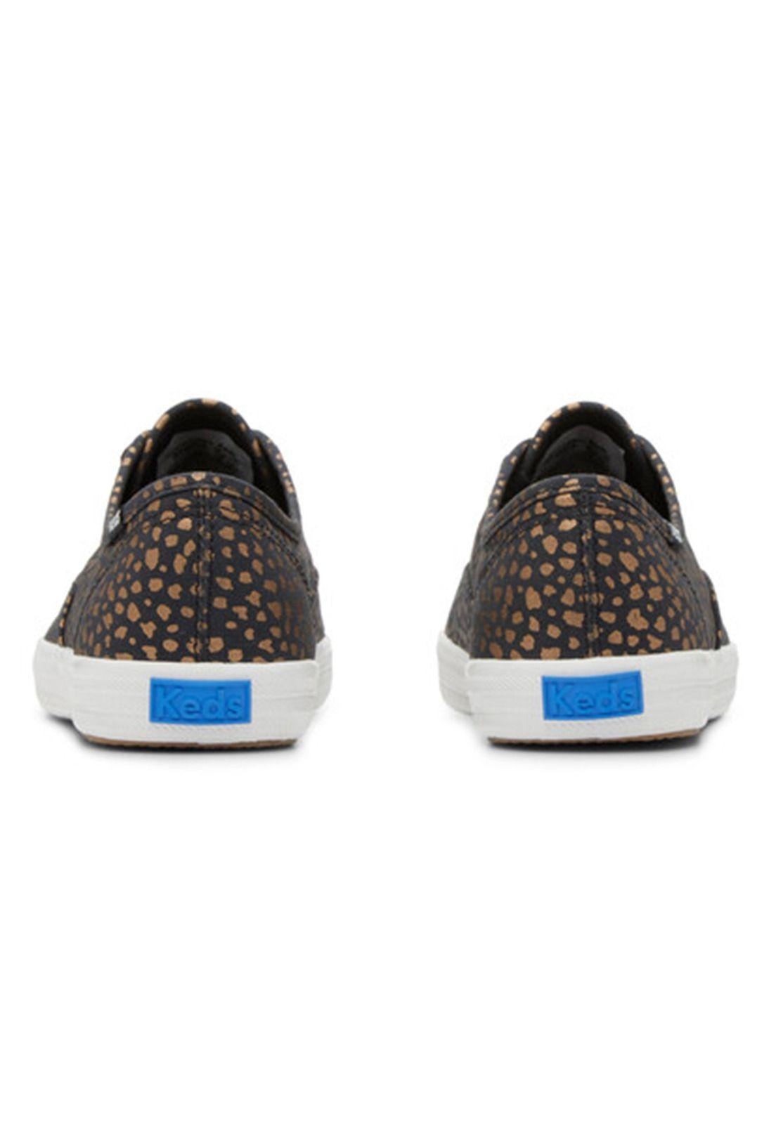 Zapatilla Negra Mujer Champion Canvas Dot -5