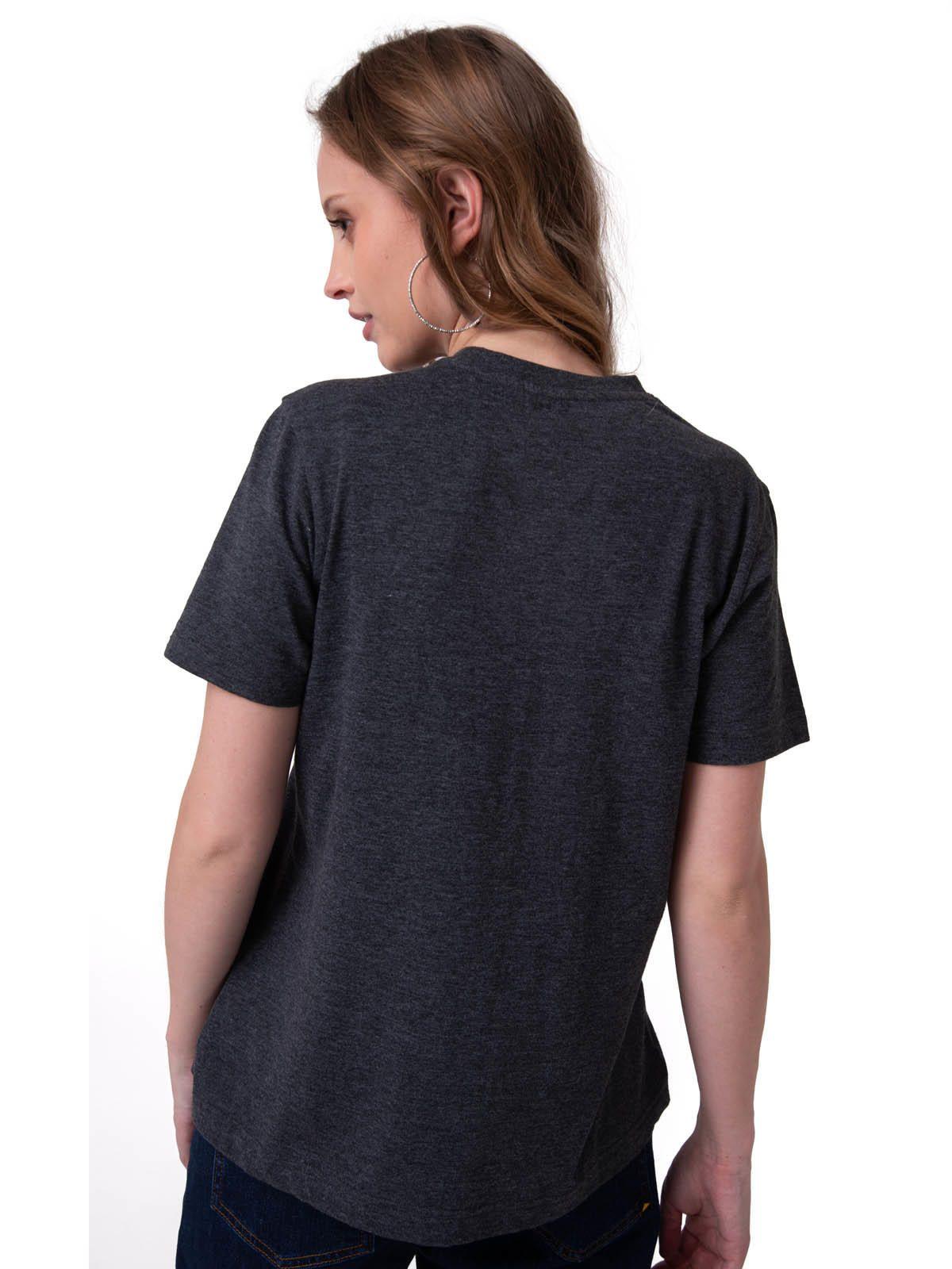 Polera Manga Corta Mujer Time Tested Negro-1